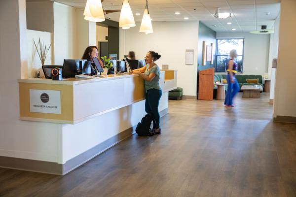 Kripalu front desk